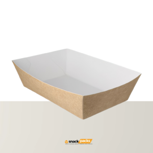 Snackbakjes A14+1 (A20) - Karton - Bruin/Wit