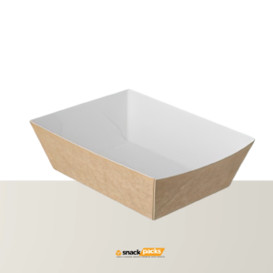 Snackbakjes A7 - Karton - Bruin/Wit 400st